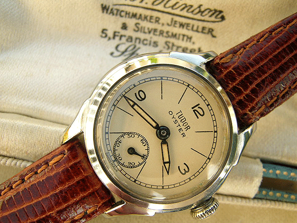 Rolex Tudor Oyster ladies steel with form lugs 1946 Vintage Watches