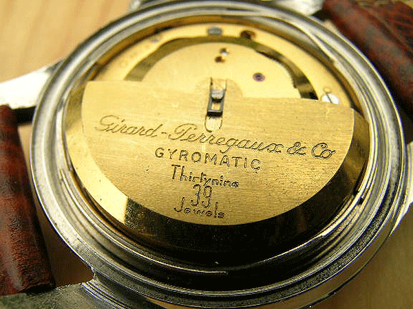 Girard-Perregaux Gyromatic 39 jewels steel 1960 | Vintage Watches