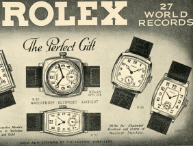 vintage rolex watches 1930s